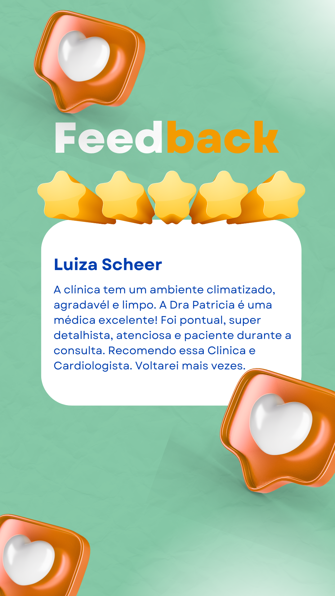Feedback Luiza Scheer